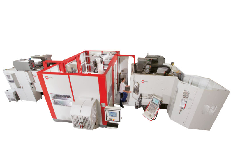 2x 5-Achsen-Bearbeitungszentrum Hermle C42U RS2